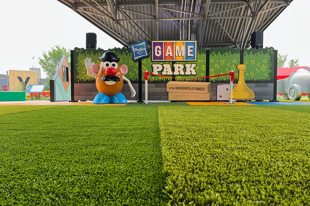 ForeverLawn turf installation