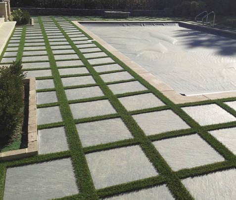 Turf + Pavers - project turf pavers