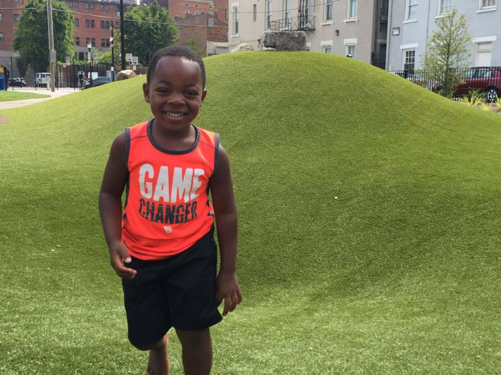 Ziegler Park - playgroundgrass ziegler park 4