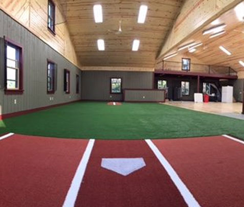 Barn Batting Cage - sportsgrass barn batting cage